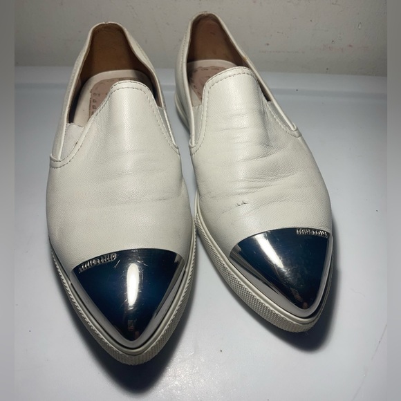 Miu miu / Miu Miu White snearker shoes color White sz 37 - Picture 6 of 15